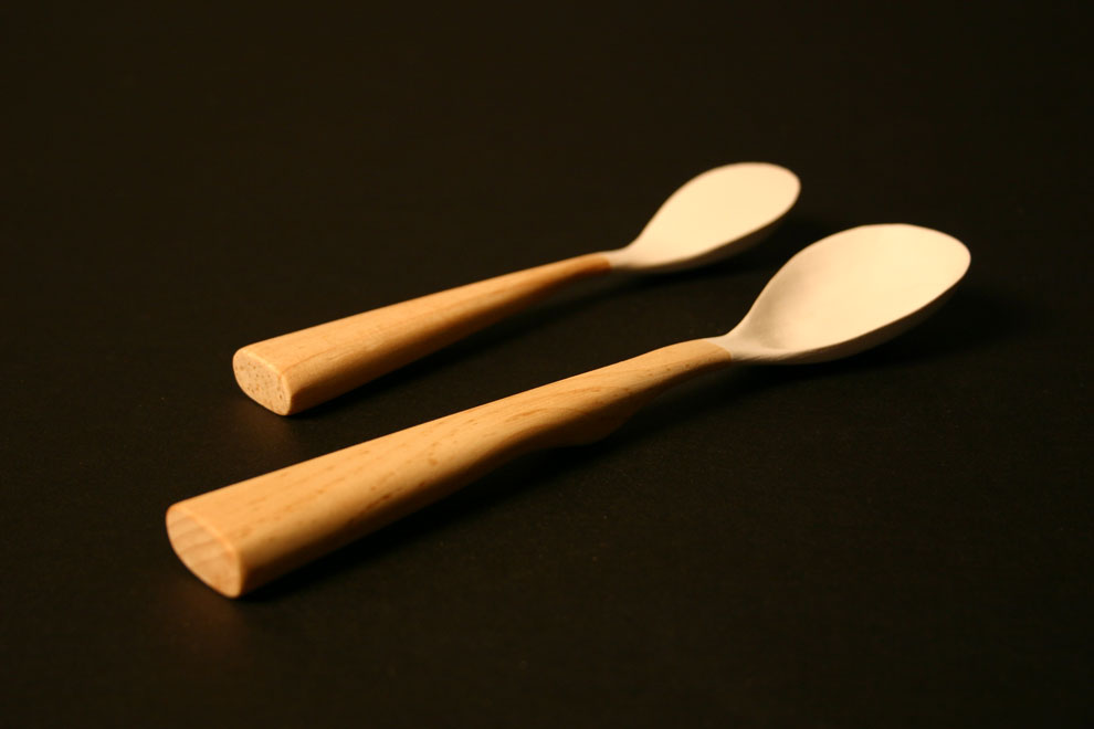 rei sohji's flatware sketches for spoons